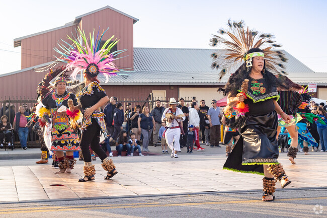 Aztec ceremony and music help El Monte relive its heritage at the SEM Night Market.