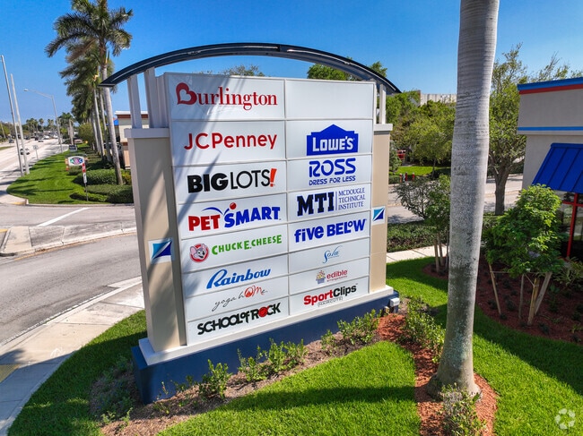 Pompano Citi Centre is a short drive from Blanche Ely.