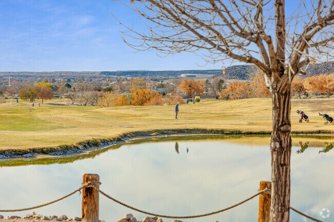 Ladera Golf Course is a popular public golf course with it's neighborhoods namesake.