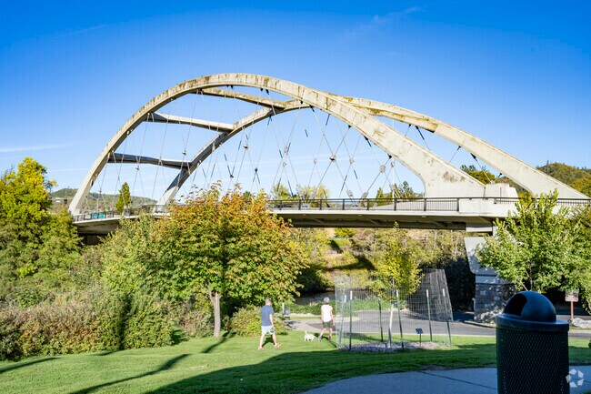 Rogue river is a beautiful place to visit near the Wimer neighborhood.