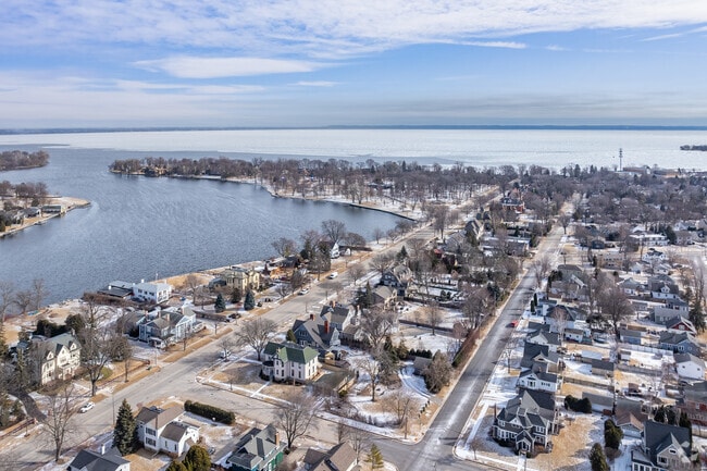 Many of Neenah's residents have close access to the waterfront of Lake Winnebago.