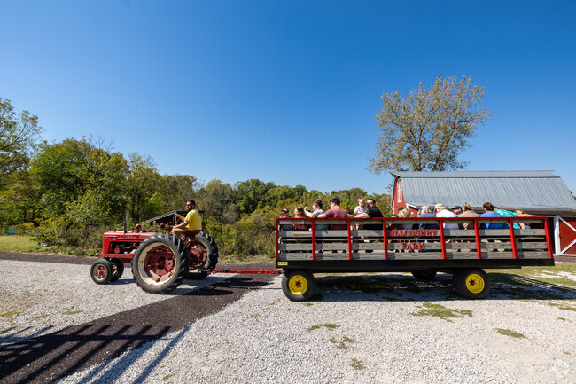 Fall Farm Day at Willoughby Farm offers tractor rides all day.