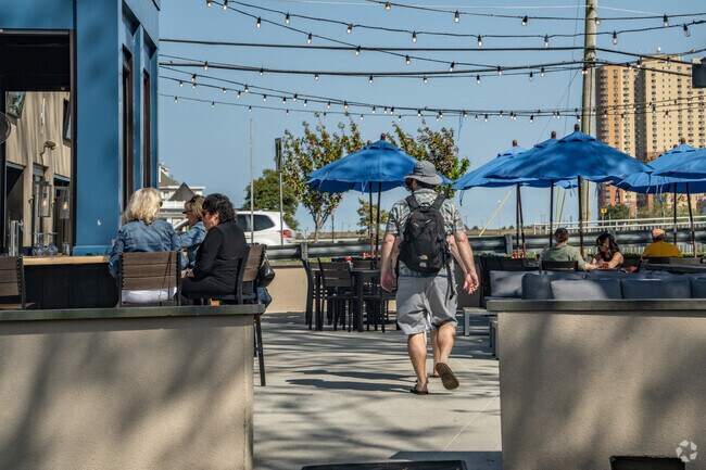 Deal Lake Brewing Company is an Interlaken staple for outdoor dining and fresh brewed beer.