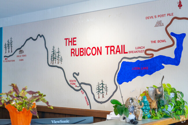 Georgetown offers outdoor adventures including lakes, trails, and forest escapes along the Rubicon Trail.