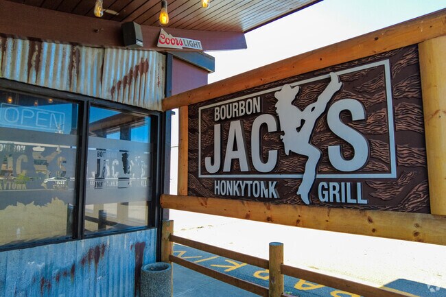 Bourbon Jacks in North Auburn is a local honkytonk grill.