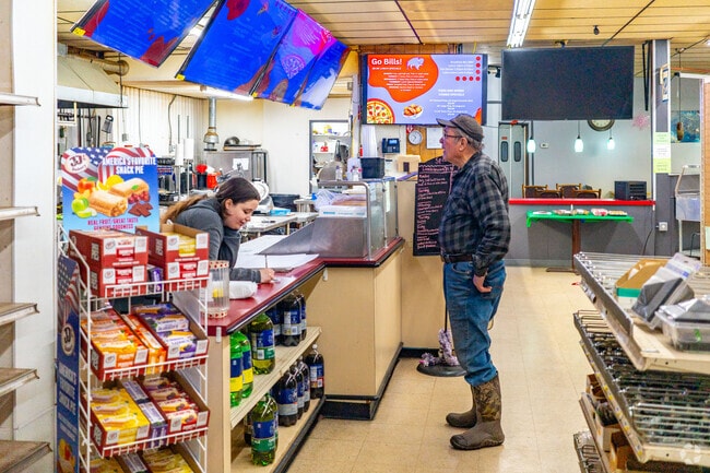 Cassadaga Shurfine in Stockton is a grocery store with a deli and has a traditional Indian buffet from noon till 5pm.
