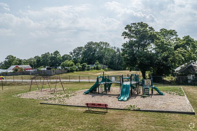 Students can enjoy the playground at Walt Whitman Elementary School in Woodbury.