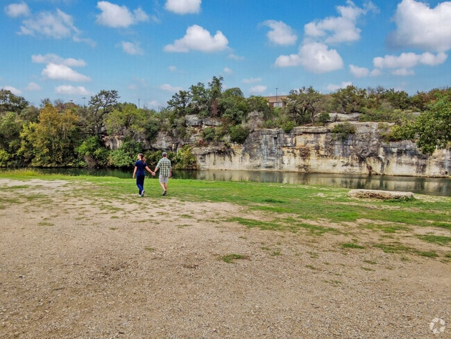 Come enjoy the scenery at Blue Hole Park in River Bend, TX.
