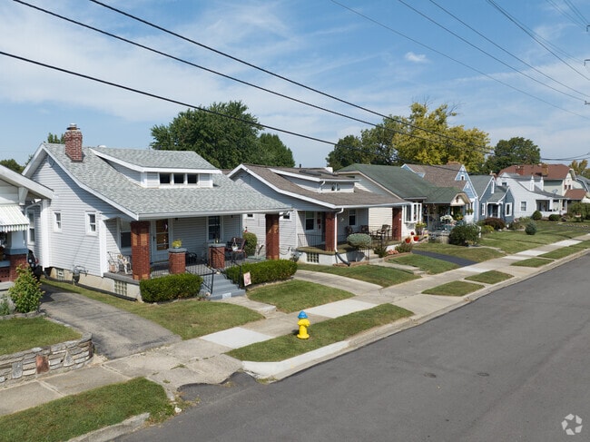 Well-kept rows of bungalow-style houses line the streets of Belmont.