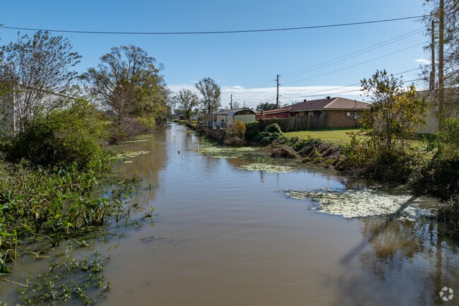Bayou Terrebonne runs straight through Gray as part of the natural scenery.