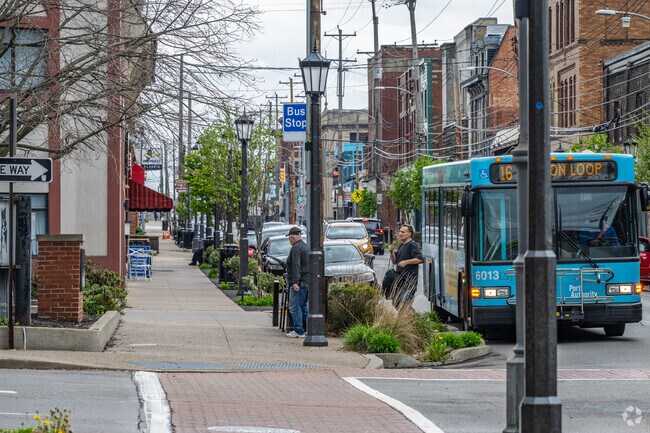 Public transportation is a convenient way to travel for residents in Avalon.