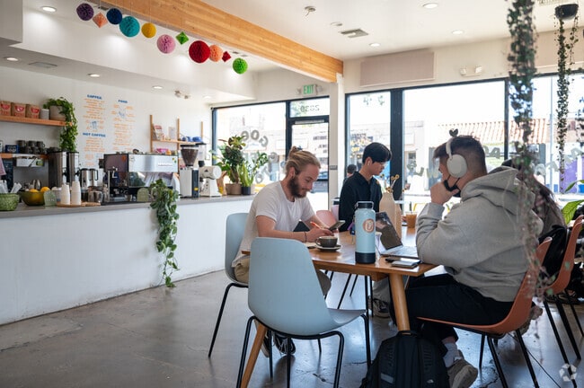 El Monte promotes local businesses through its many artisan shops for coffee and goods.