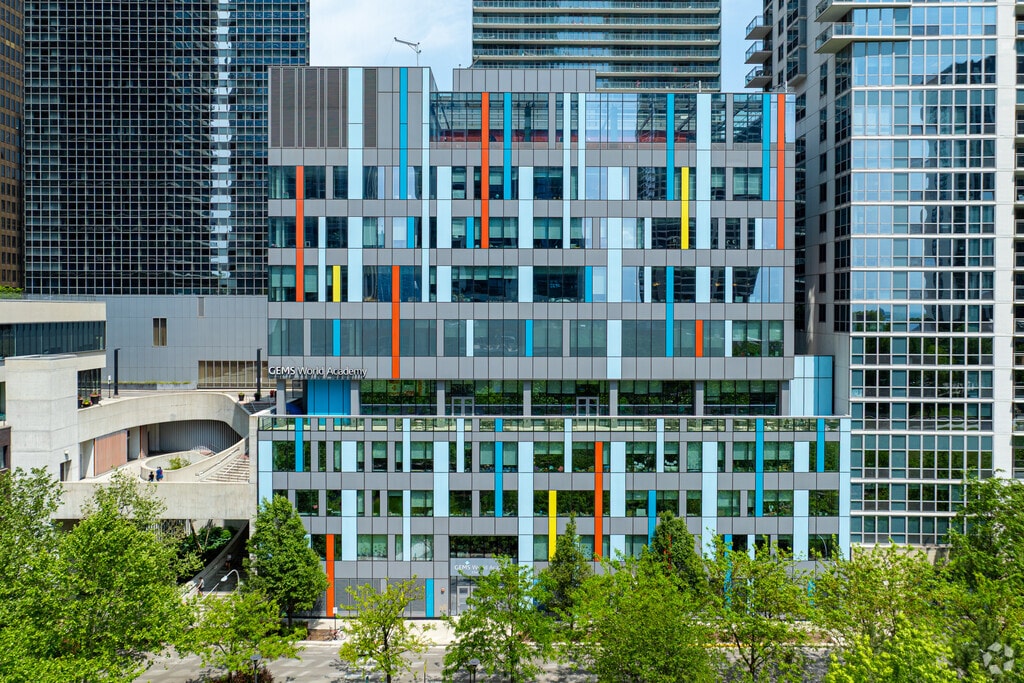 GEMS World Academy boast high test scores and accelerated learning programs.