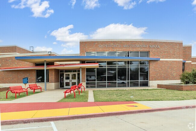 Hayes Elementary is attended by many students in Oklahoma City.