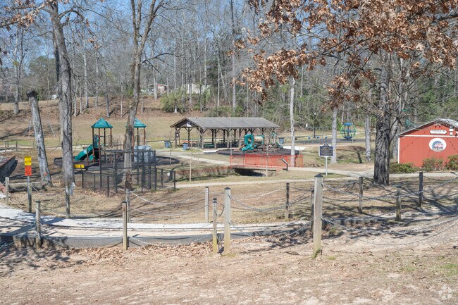 Kids can ride the train or have a great time on the playground at Opelika Municipal Park in Ward Heights.