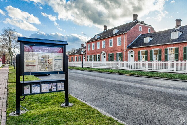 The Old Economy Visitors Center is a local favorite in Ambridge.