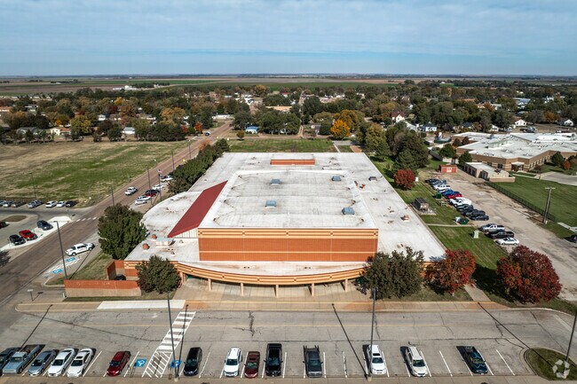 Larned Middle School is located next to Larned High School.