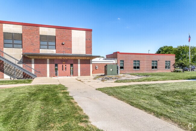 Unlike most of Springfield, Harrison Park is zoned for the Pleasant Plains School District.