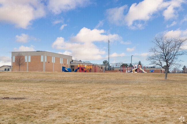 Clara Brown Entrepreneurial Academy, a magnet school, shares space with Wheeling Park.