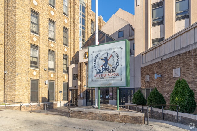 The Arts High School in Downtown Newark, where colorful and fun activities are mapped together.