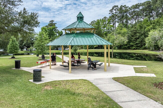Cuba Hunter Community Center offers gazebos for your family to enjoy an afternoon together.