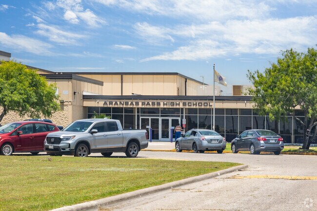 Aransas Pass High School is home of the Jaguars.