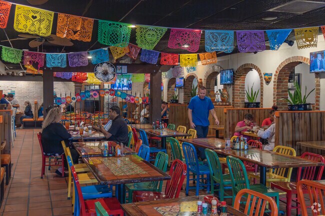 Riviere Du Chien residents can find dining options, like Azteca's, at Tillmans Corner.