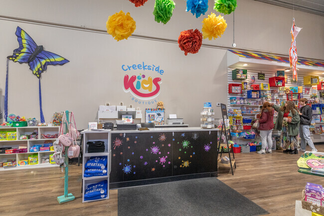 Creekside Kids is a local kids boutique located in Sparta, Michigan.
