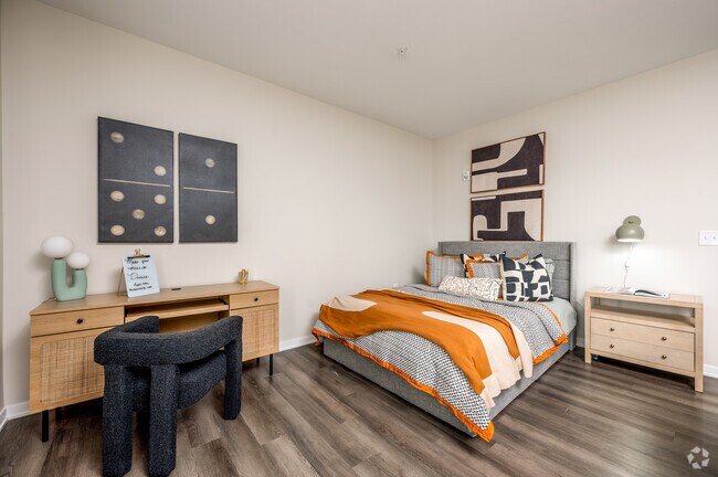 Studio - 571SF - Sleeping Area