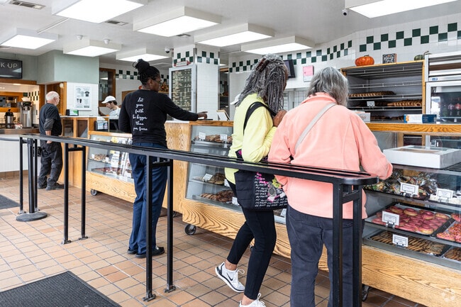 The lines can be long but the doughnuts are worth the wait at Long's Bakery in Haughville.