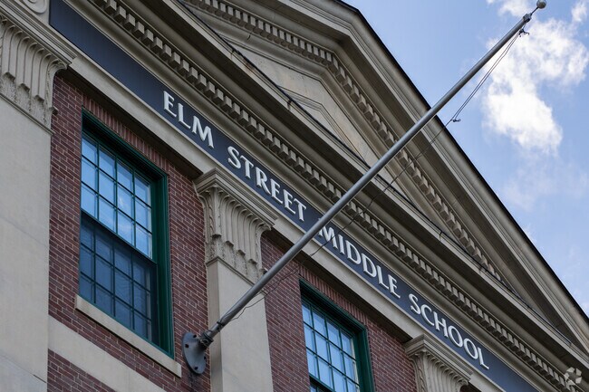 Elm Street Middle School's building sits in the heart of New Hampshire’s educational landscape.