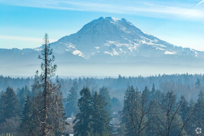 Admire Mt. Rainier's beauty from what feels like every corner of Summit View.