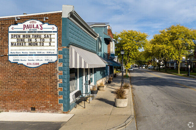 The pulse of Nebraska's charm meets the promise of culinary delights at Paula's on Main.