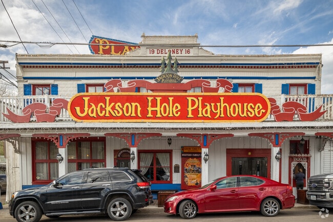 Enjoy real old time theatre performances at the Jackson Hole Playhouse in downtown Jackson.