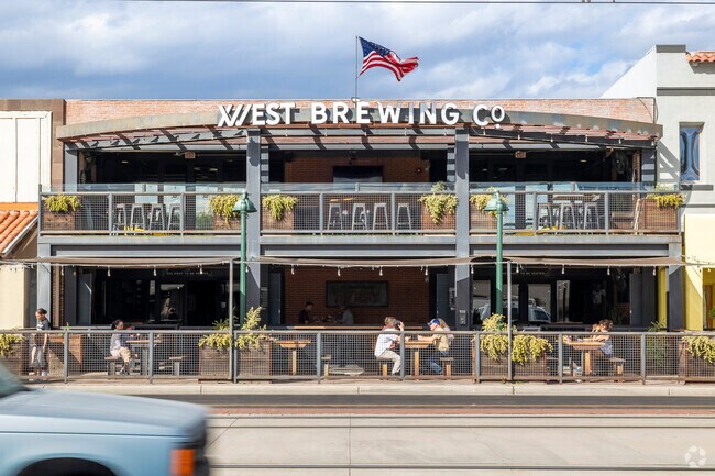 12 West Brewing is a local favorite, located just outside of the Temple neighborhood.