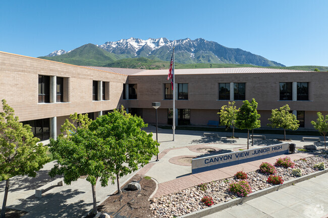 Canyon View Junior High is located in the Old Orchard neighborhood.