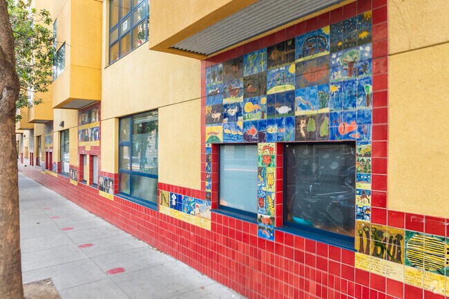 Tenderloin Community Elementary School in The Tenderloin, San Francisco, CA.
