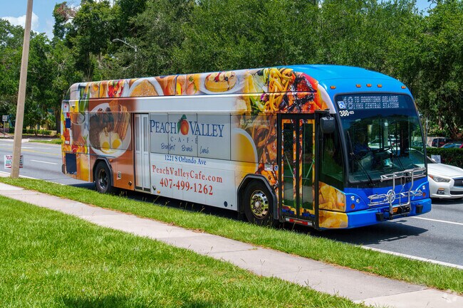 The Lynx bus system provides convenient and efficient public transportation for local residents.