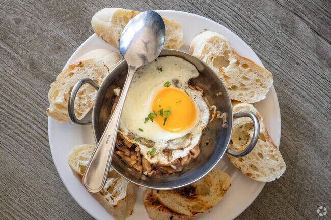 Snack on the local mushroom plate at the Pantry near Hillsborough.