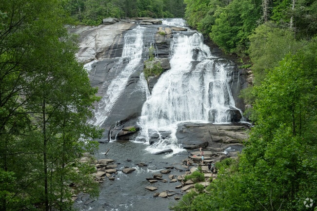 High Falls is a major waterfall right outside of the Penrose area.