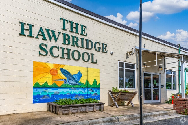 The Hawbridge School is a public charter school serving almost 600 students.