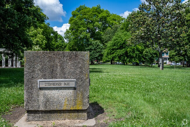 Sternberger Park sits in the heart of Dunleath.