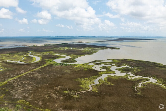 Hwy 193 runs along the bay and leads to the bridge to Dauphin Island with amazing natural views.