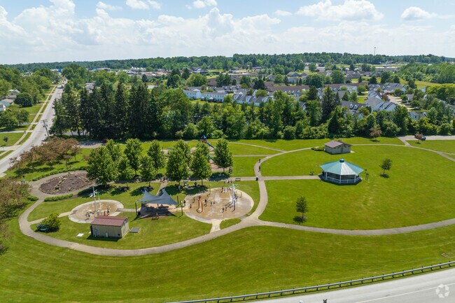 Eagle Park splash pad is a popular spot to cool off in the summer.