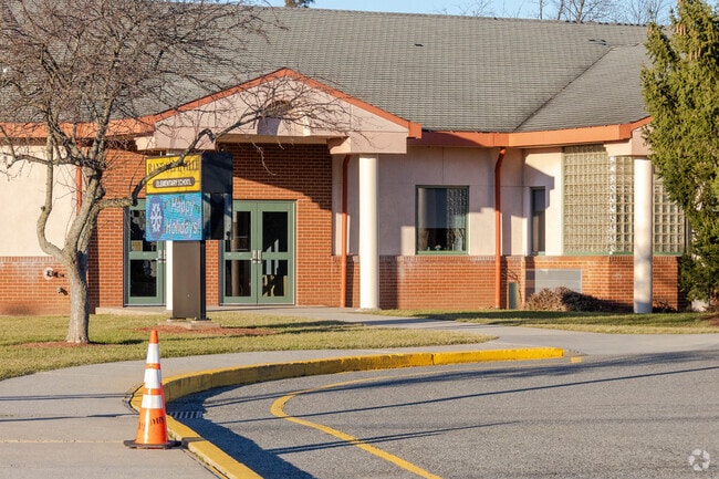 The test scores in the Randolphville Elementary School are above the state averages.