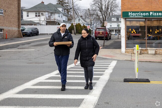 Harrison’s lively streets are filled with friendly faces and local charm.