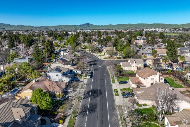 The streets in Coventry are wide, quiet and lined with trees and well-maintained sidewalks.