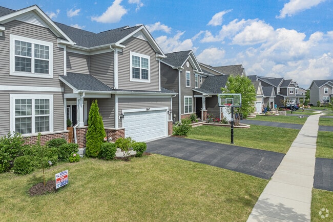 Crestview Knolls features many recently built new traditional homes.