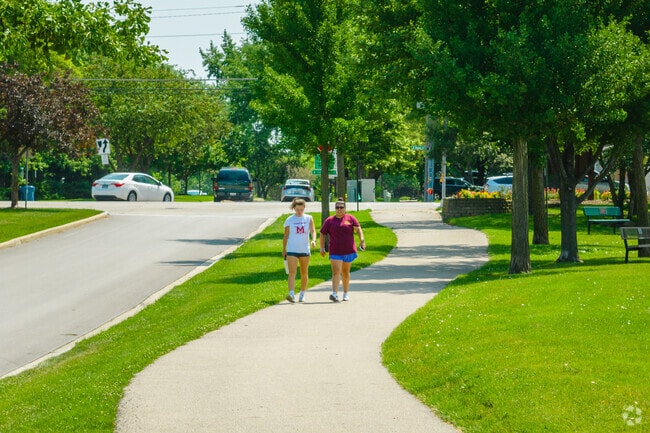 Colonial Heights has many walking paths and clean sidewalks, perfect for an afternoon stroll.