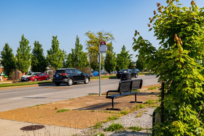 Public transportation serves the Lafayette Square neighborhood with bus stops.